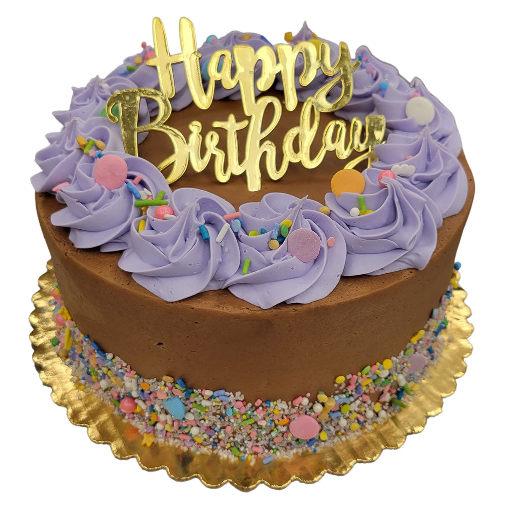 Happy Birthday DL - Chocolate Flavor – ROCKY MOUNTAIN FLOWERS & GIFTING, Aurora CO