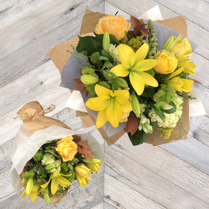Colorado Living 5280 Wrapped Bouquet – ROCKY MOUNTAIN FLOWERS & GIFTING, Aurora CO