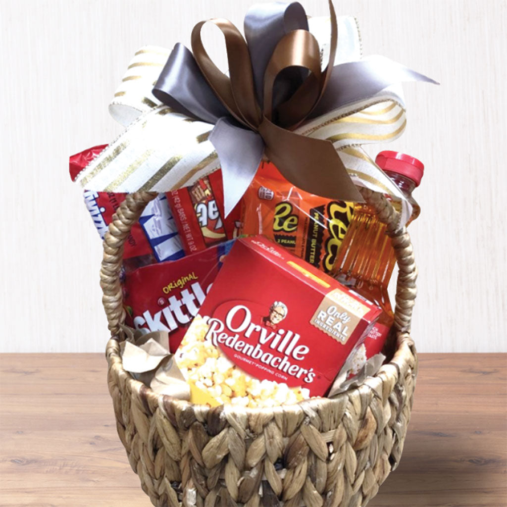 Movie Night Basket