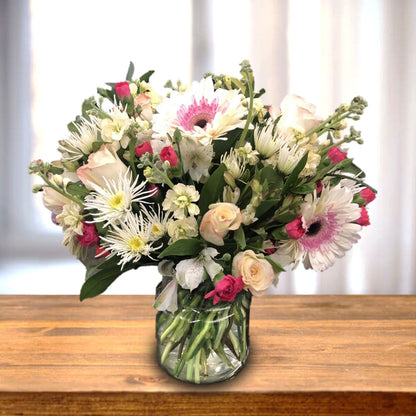 The Dew Drop Arrangement – ROCKY MOUNTAIN FLOWERS & GIFTING, Aurora CO